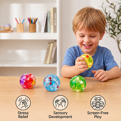 DIY Stress Ball Making Kit for Kids – Create Your Own Squishy Sensory Balls