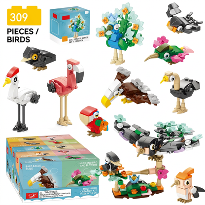 Animal Building Blocks Set