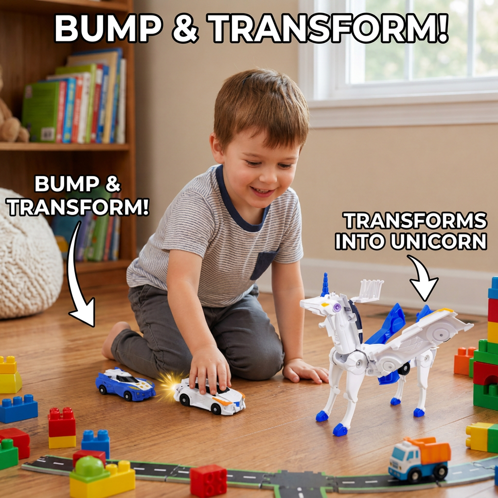 Transforming Unicorn Cars