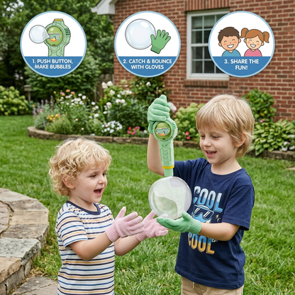 Interactive Bubble Ball Racket Toy for Kids