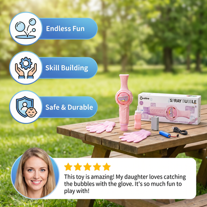 Interactive Bubble Ball Racket Toy for Kids