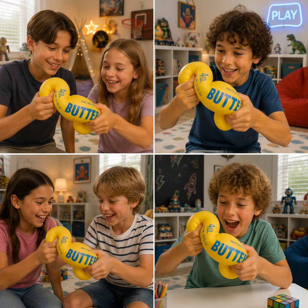Jumbo Squishy Butter Stick – Slow-Rise Stress Ball & Sensory Fidget Toy