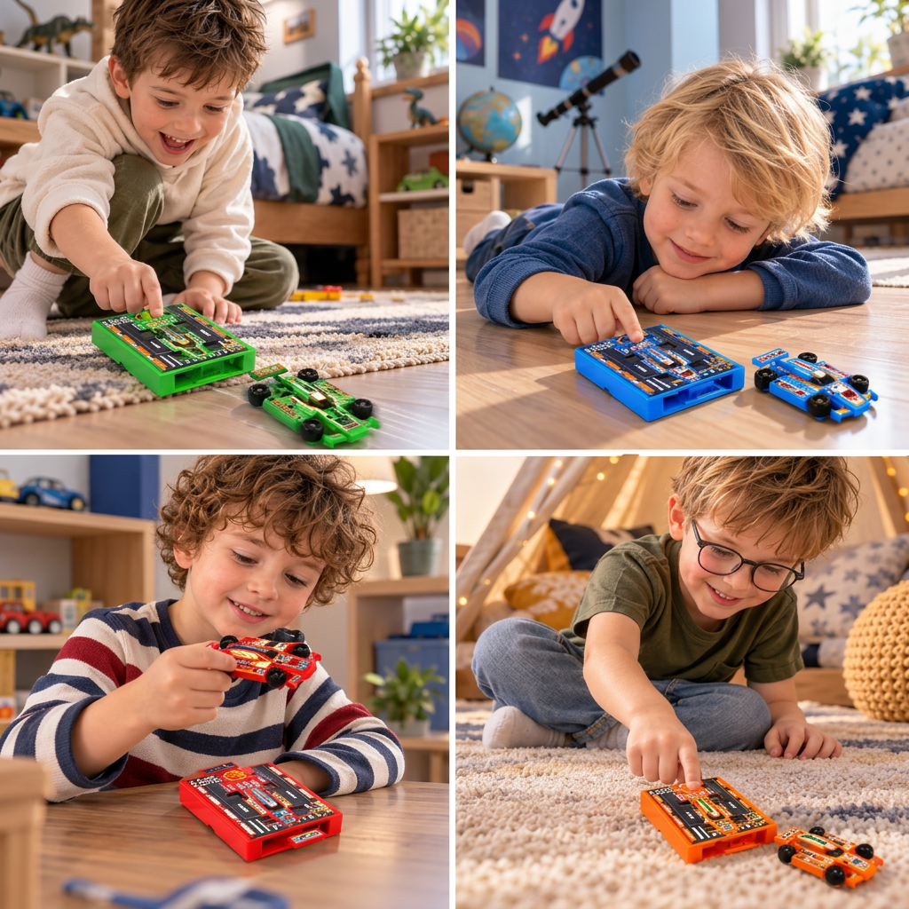 Pocket Size Race Car Launcher Toy