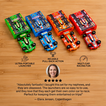 Pocket Size Race Car Launcher Toy