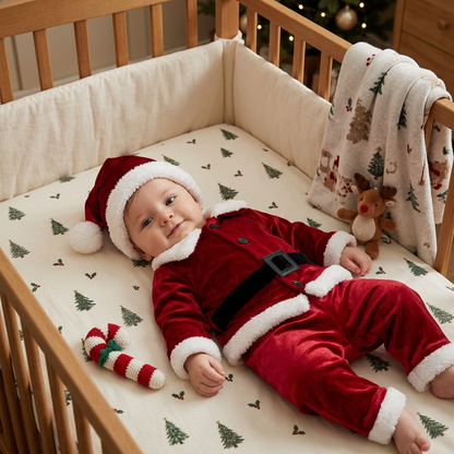 Baby & Toddler Santa Costume Set