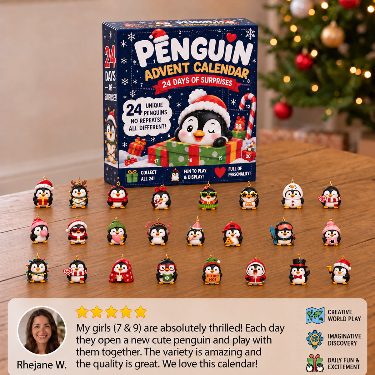 24-Day Penguin Advent Calendar