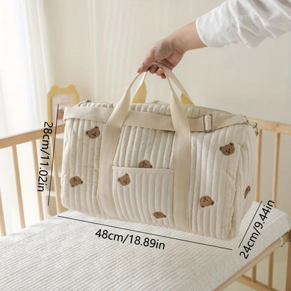 Large mommy baby bag - space for everything moms need!
