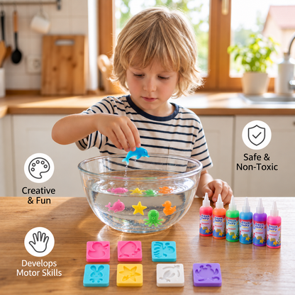 DIY Water Jelly Kit with Gels & Molds