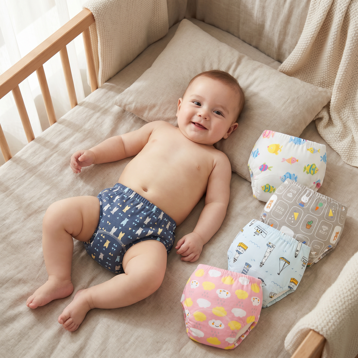 Reusable Training Diapers for Children - Potty Training Made Easy!