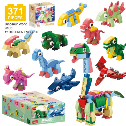 Animal Building Blocks Set