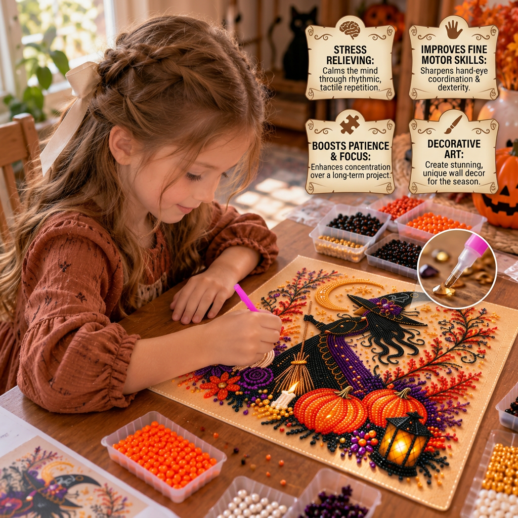 DIY Halloween Diamond Painting Kit