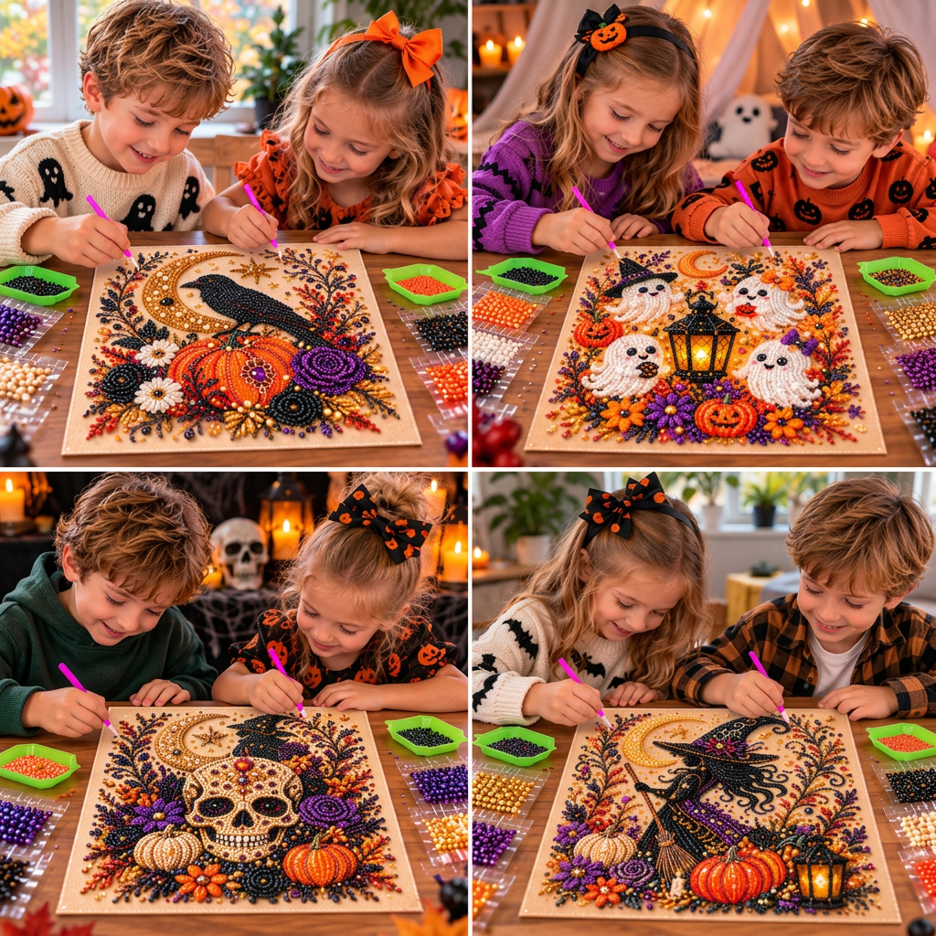 DIY Halloween Diamond Painting Kit
