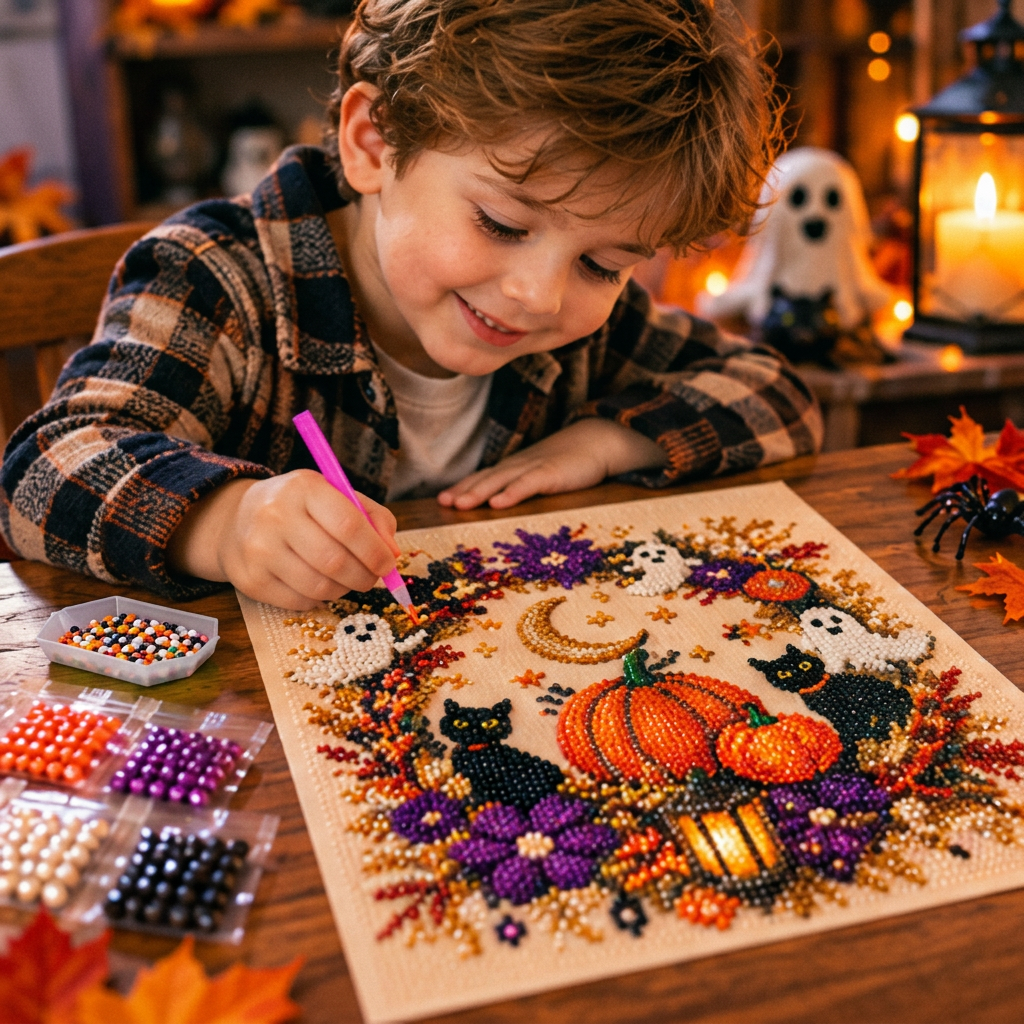 DIY Halloween Diamond Painting Kit