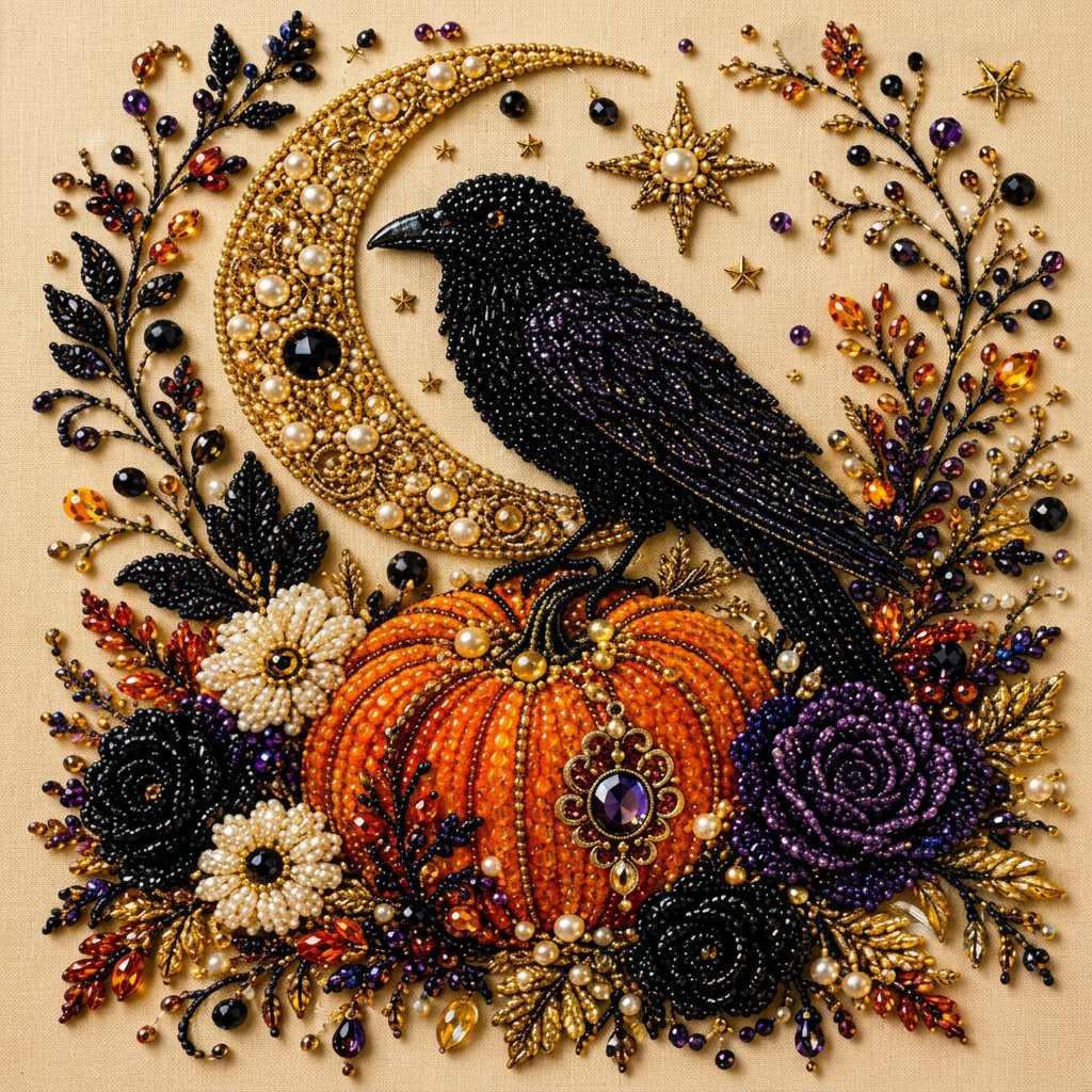 DIY Halloween Diamond Painting Kit