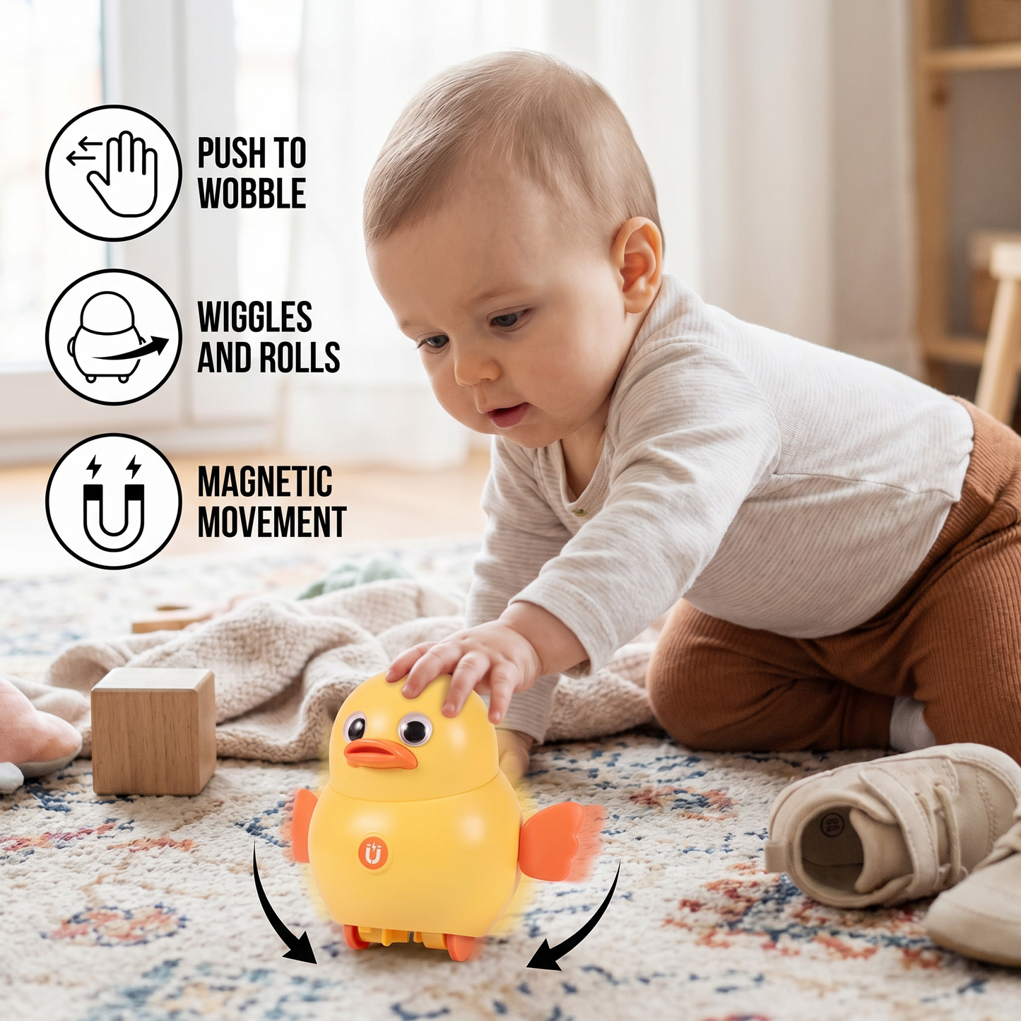 Wobbling Chicks Kids Toy
