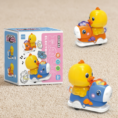 Interactive Animal Swing Toy with Music & Lights