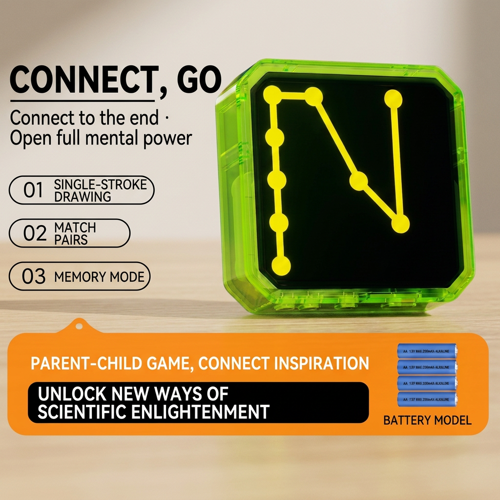 Smart Line LED Logic Puzzle Game – 800+ Brain Challenge Levels