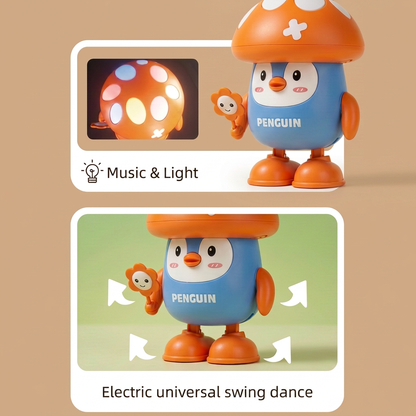 Interactive Talking & Dancing Penguin Toy with Music