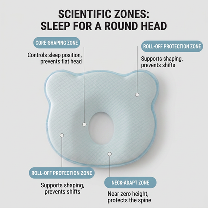 Memory Foam Baby Comfort Support Pillow