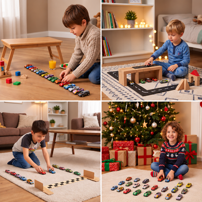 24-Day Racing Car Advent Calendar with Surprise Toy Cars