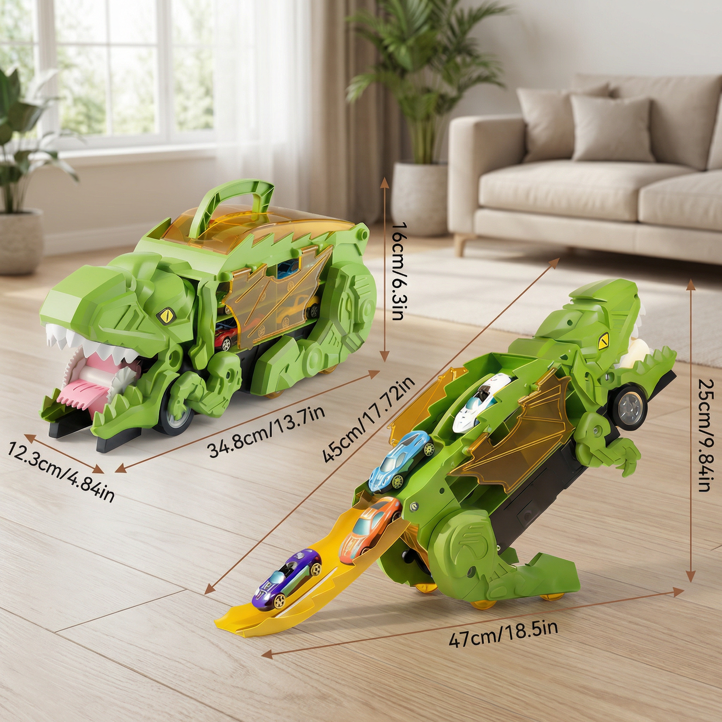 Dinosaur Car Play Truck