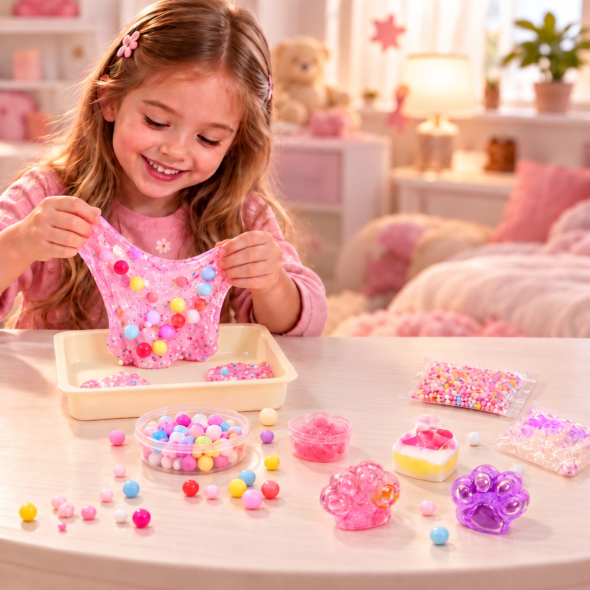 DIY Stress Ball Making Kit for Kids – Create Your Own Squishy Sensory Balls