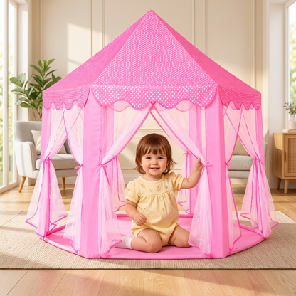Princess Castle Play Tent for Indoor & Outdoor Fun