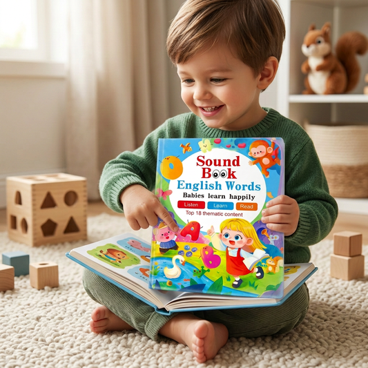 Interactive English Sound Book for Kids - Tap & Listen - Fun & Easy Early Learning