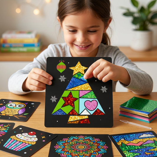 DIY Foil Art Craft Kit for Kids
