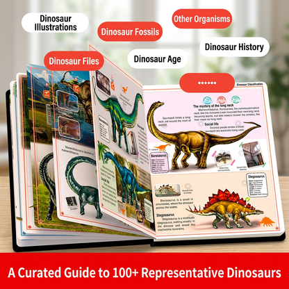 Interactive Talking Dinosaur Encyclopedia Book