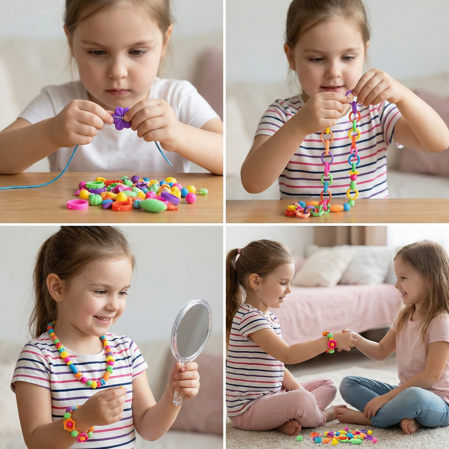 Jewellery bricks for children