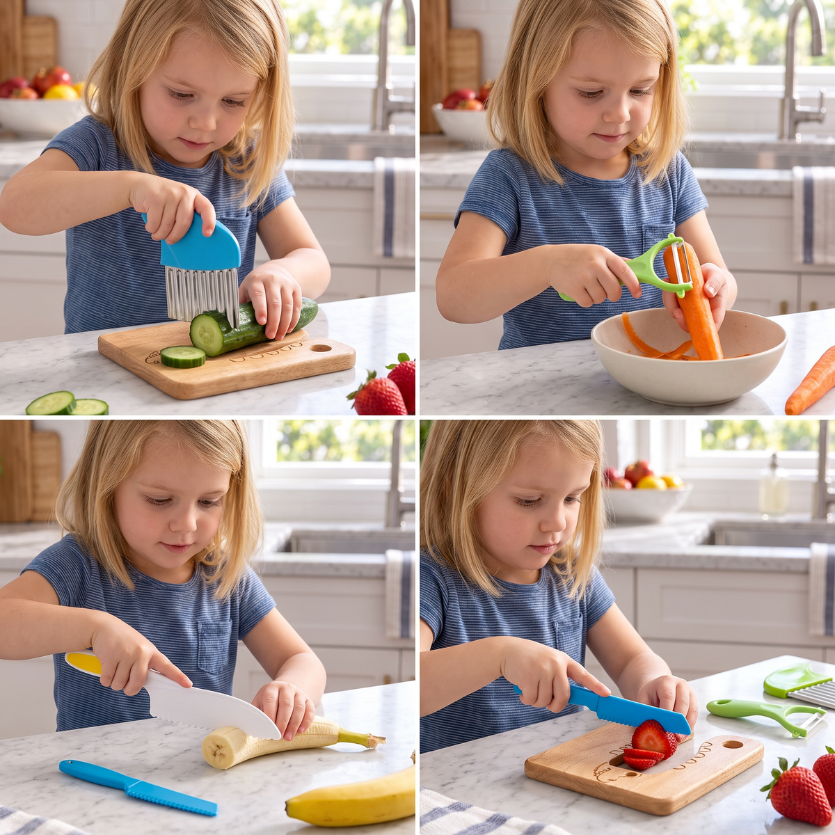 Safe Kitchen Set - For Little Chefs