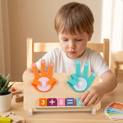 Wooden Finger Counting Board