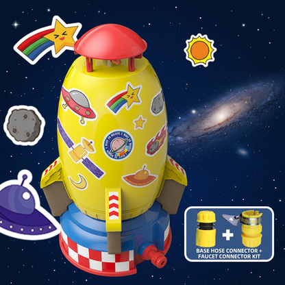 Rocket-shaped Water Sprinkler Toys for Children
