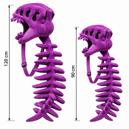 Funny Dinosaur Skeleton Plush Costume