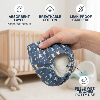 Reusable Training Diapers for Children - Potty Training Made Easy!