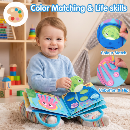 Montessori Ocean Animals Sensory Busy Book