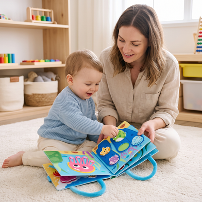 Montessori Ocean Animals Sensory Busy Book