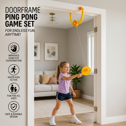 Doorframe Ping Pong Game Set