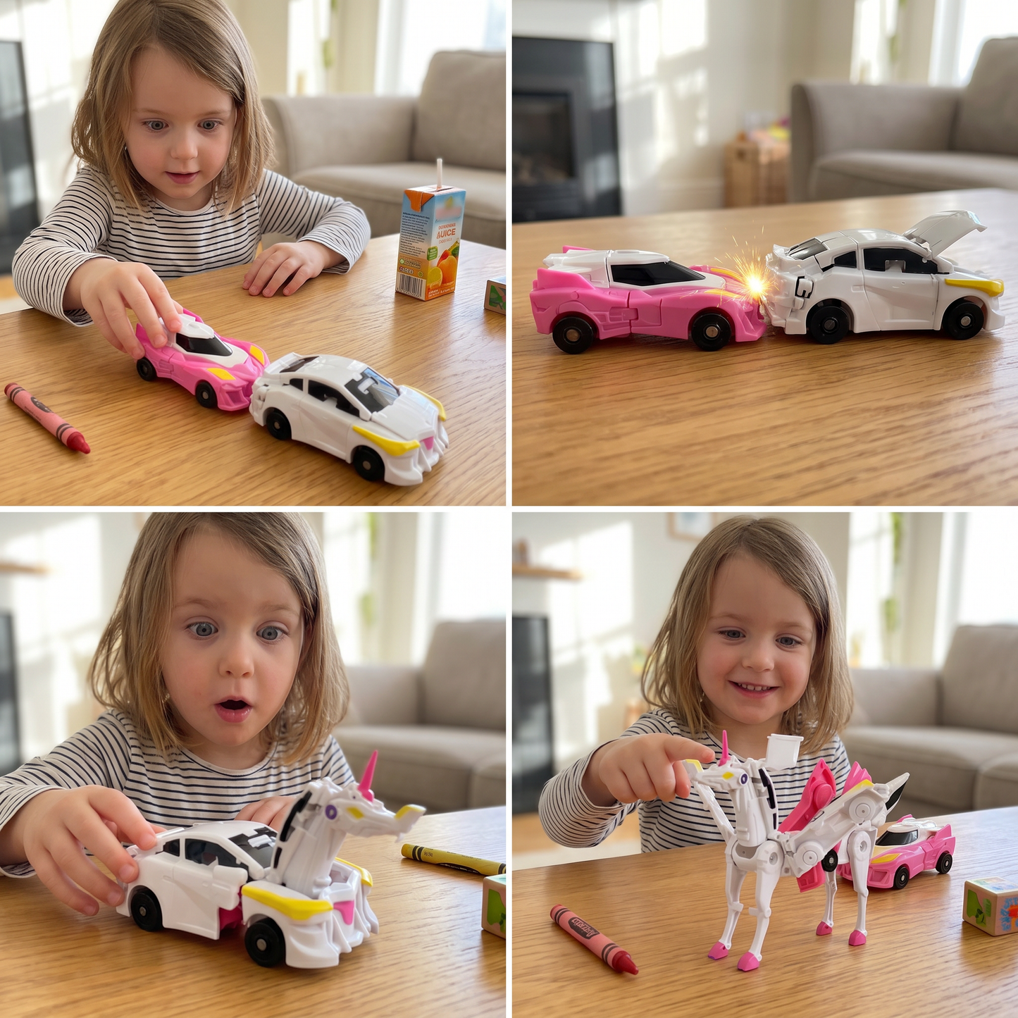 Transforming Unicorn Cars