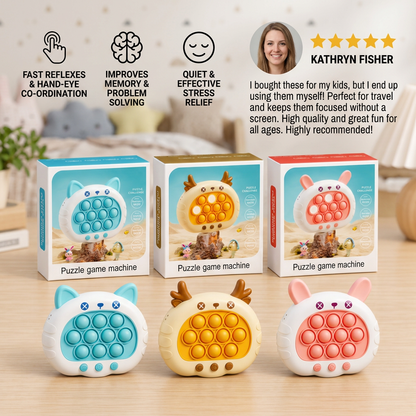 Pocket Pop Reaction Game – Sensory Stress Relief Fidget Toy for Kids