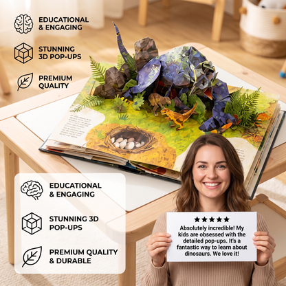 Interactive 3D Pop-Up Dinosaur Encyclopedia