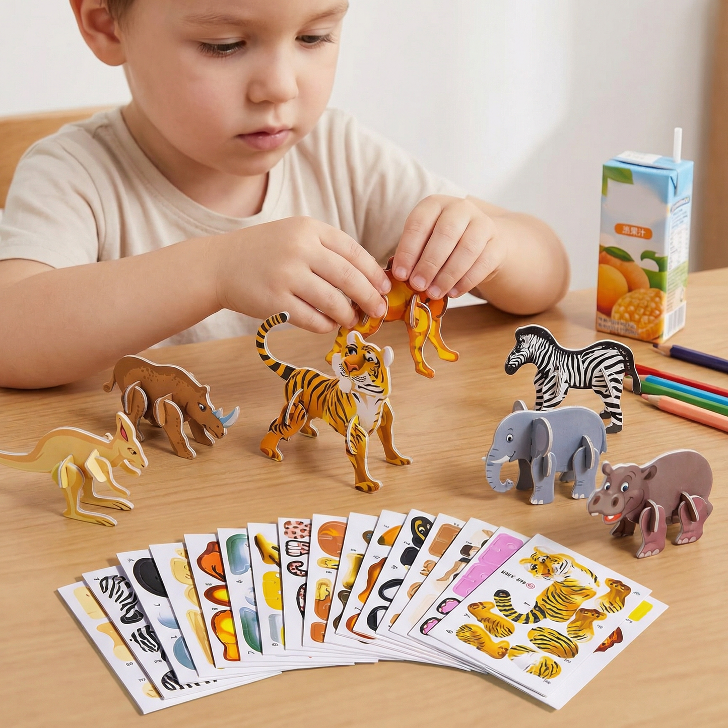 PuzzlePlay 3D Cartoon Set