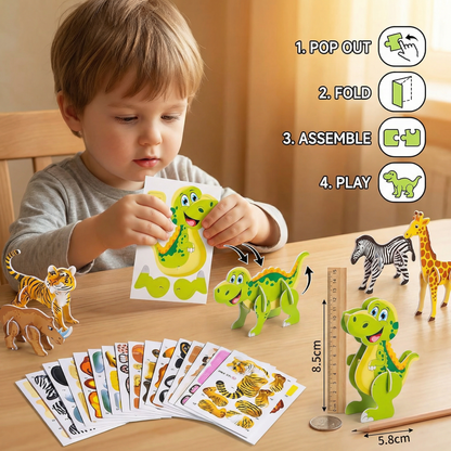 PuzzlePlay 3D Cartoon Set