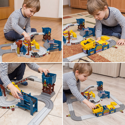 Interactive Electric Quarry Adventure Train Set