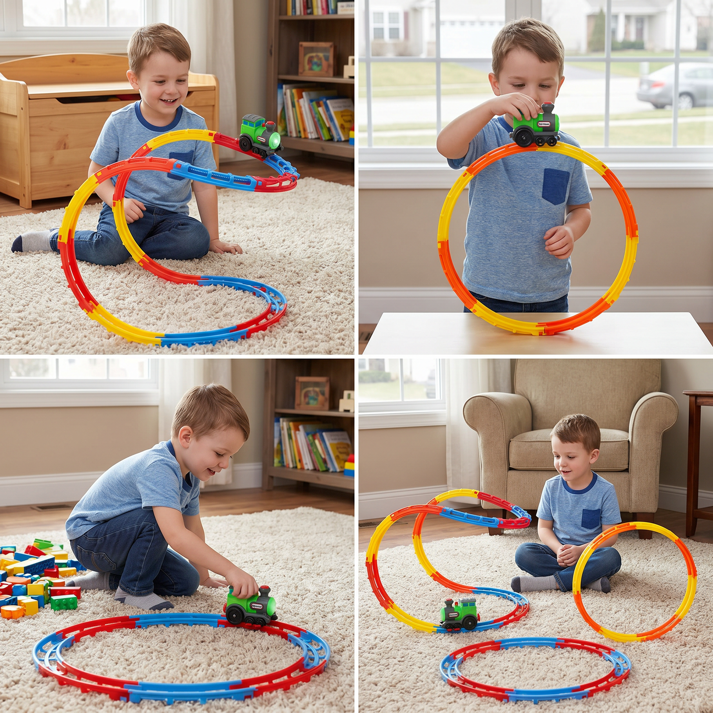 Rollercoaster Train Toy