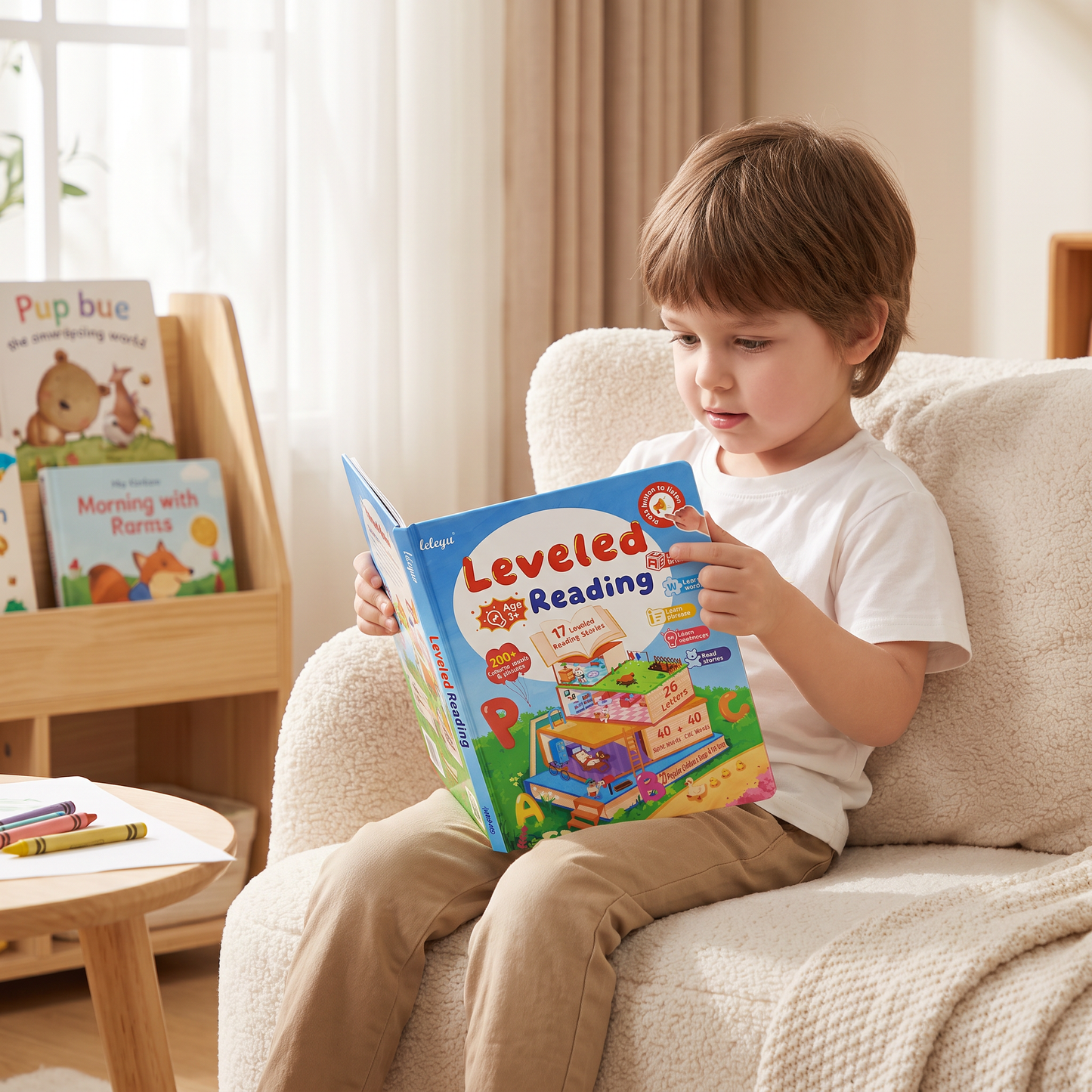 My First Leveled Reading Sound Book – Interactive Reading & Literacy