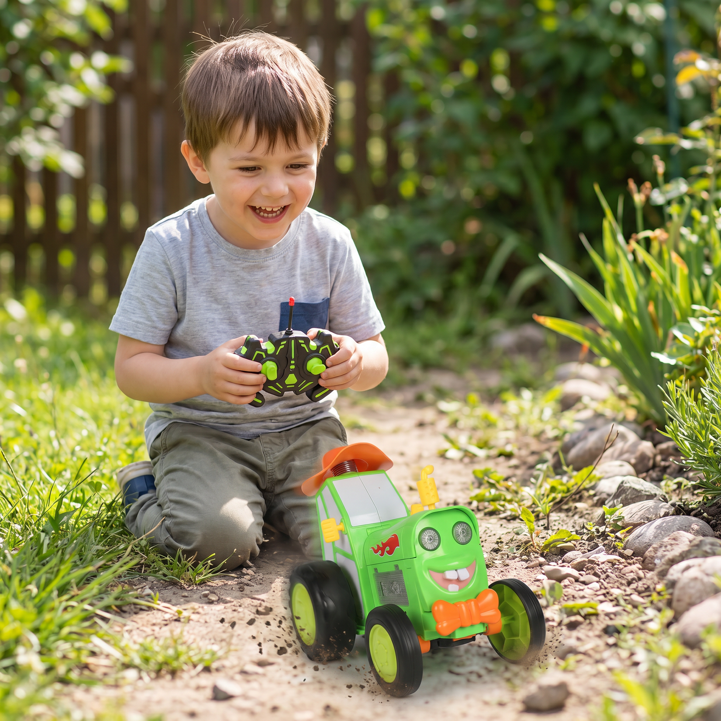 Hobbling Tractor Kids Toy