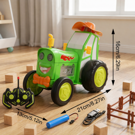 Hobbling Tractor Kids Toy