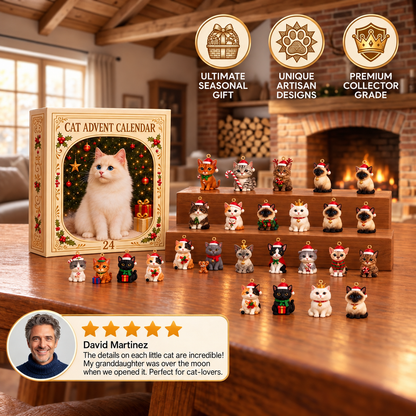 24-Day Christmas Cat Advent Calendar